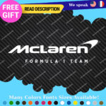 Fits Orange McLaren Decals Stickers Vinyl Mc Automotive F1 Brake Laren Wheels - Image 6