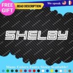 Fits Shelby Decals Stickers Vinyl Cobra Ford Mustang GT Racing Muscle Car 427