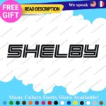 Fits Shelby Decals Stickers Vinyl Cobra Ford Mustang GT Racing Muscle Car 427 - Image 3