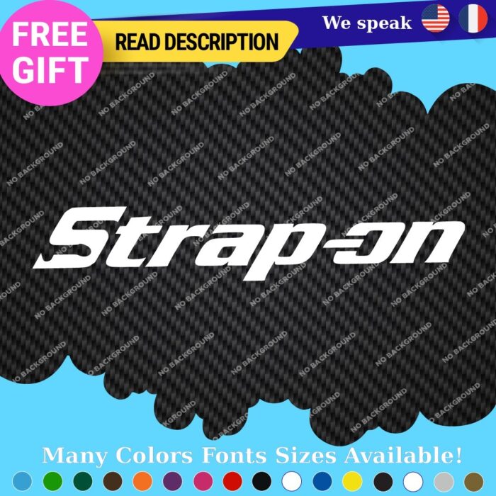 Fits Strap On Toolbox Tool Decal Sticker Vinyl JDM Mech Funny Joke Prank Snap - Image 13