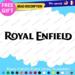 Fits Royal Enfield Decals Stickers Vinyl Moto Bike Tank Motorcycle Vintage Old - Image 23