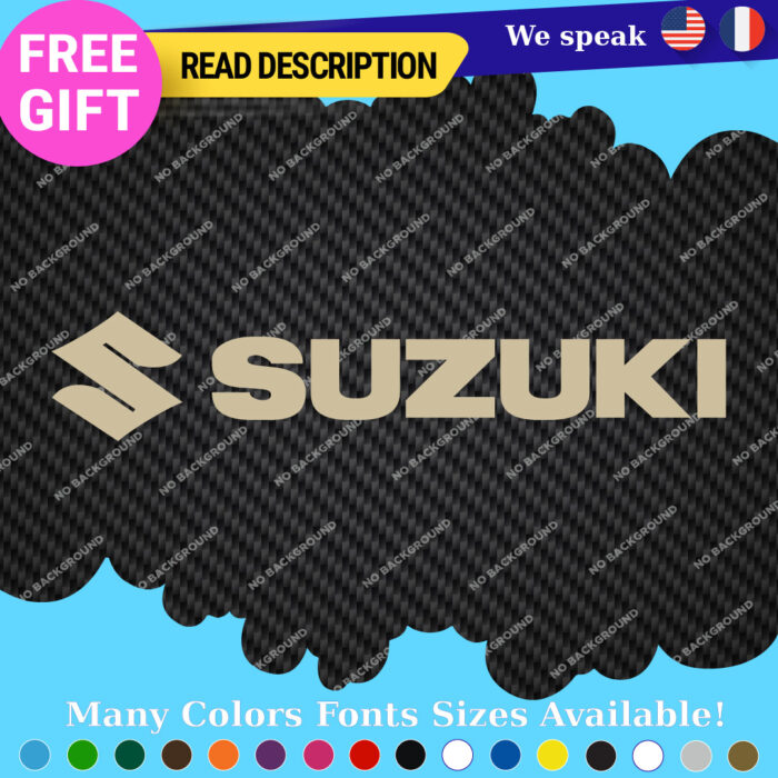 Fits Suzuki Tuning Decal Sticker Vinyl Motorcycle Car Samurai Bike 4x4 410 413. - Image 28