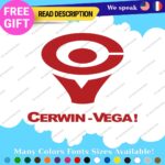 Fits Cerwin Vega Decals Stickers Vinyl Audio Speaker D9 LS-12 VS100 Bass Sound l