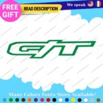 Fits White GT Decals Sticker Vinyl Side Truck Rebel Warlock Car TRX 2 Bed - Image 18