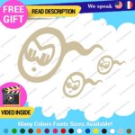 Course Sperm Decals Stickers Vinyl Car Race Drift Lowered JDM Scrape Tunning - Image 14