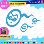 Course Sperm Decals Stickers Vinyl Car Race Drift Lowered JDM Scrape Tunning - Image 18