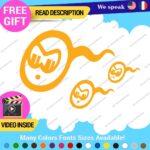 Course Sperm Decals Stickers Vinyl Car Race Drift Lowered JDM Scrape Tunning - Image 20