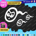 Course Sperm Decals Stickers Vinyl Car Race Drift Lowered JDM Scrape Tunning - Image 21