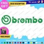 Fits Brembo Decals Stickers Vinyl Brake Wheel Caliper Part Tunning JDM Drif - Image 18