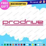 Fits Provide Sticker Vinyl Decal JDM Racing Wheel Rims Rally Tunnng Bumper Cross - Image 12