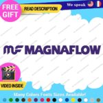 Fits Magnaflow Performance Exhaust Decals Stickers Vinyl JDM Race Muffler Pipe - Image 8