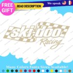 Fits Ski Doo Decals Stickers Racing Vinyl  Ski-doo Team Sled Snow Bombardier - Image 11