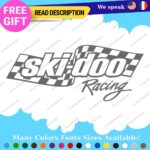 Fits Ski Doo Decals Stickers Racing Vinyl  Ski-doo Team Sled Snow Bombardier - Image 12