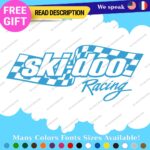 Fits Ski Doo Decals Stickers Racing Vinyl  Ski-doo Team Sled Snow Bombardier - Image 15