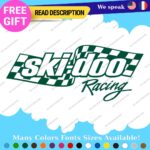 Fits Ski Doo Decals Stickers Racing Vinyl  Ski-doo Team Sled Snow Bombardier - Image 16