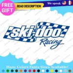 Fits Ski Doo Decals Stickers Racing Vinyl  Ski-doo Team Sled Snow Bombardier