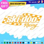 Fits Ski Doo Decals Stickers Racing Vinyl  Ski-doo Team Sled Snow Bombardier - Image 17