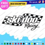 Fits Ski Doo Decals Stickers Racing Vinyl  Ski-doo Team Sled Snow Bombardier - Image 18