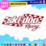 Fits Ski Doo Decals Stickers Racing Vinyl  Ski-doo Team Sled Snow Bombardier - Image 21