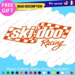 Fits Ski Doo Decals Stickers Racing Vinyl  Ski-doo Team Sled Snow Bombardier - Image 22