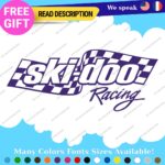 Fits Ski Doo Decals Stickers Racing Vinyl  Ski-doo Team Sled Snow Bombardier - Image 24