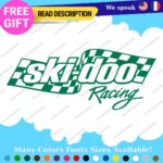 Fits Ski Doo Decals Stickers Racing Vinyl  Ski-doo Team Sled Snow Bombardier - Image 6