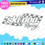 Fits Ski Doo Decals Stickers Racing Vinyl  Ski-doo Team Sled Snow Bombardier - Image 9