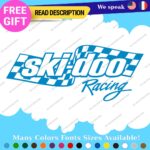 Fits Ski Doo Decals Stickers Racing Vinyl  Ski-doo Team Sled Snow Bombardier - Image 26