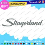 Fits Slingerland Drums Decals Band Stickers Drum Bass Replacement Vinyl Die Cut - Image 20