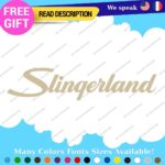 Fits Slingerland Drums Decals Band Stickers Drum Bass Replacement Vinyl Die Cut - Image 22