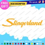 Fits Slingerland Drums Decals Band Stickers Drum Bass Replacement Vinyl Die Cut - Image 26