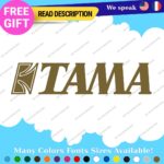 Fits Tama Decals Stickers Vinyl Bass Drum Drumming Music Band group replacement - Image 23