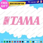 Fits Tama Decals Stickers Vinyl Bass Drum Drumming Music Band group replacement - Image 10