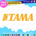 Fits Tama Decals Stickers Vinyl Bass Drum Drumming Music Band group replacement - Image 51