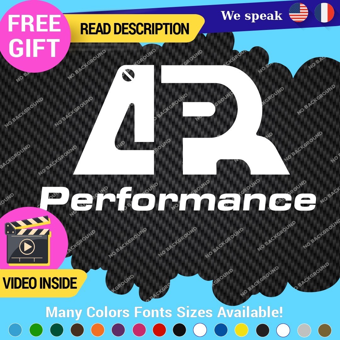 Fits APR Performance Decals Stickers Vinyl Stage III Tuning JDM Motorsport ABS - Image 8