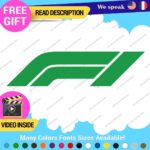 Fits Formula One 1 Decal Sticker Vinyl Legend Grand Prix Race Racing F1 Car - Image 11