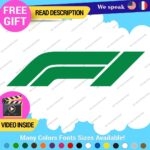 Fits Formula One 1 Decal Sticker Vinyl Legend Grand Prix Race Racing F1 Car - Image 12