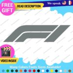 Fits Formula One 1 Decal Sticker Vinyl Legend Grand Prix Race Racing F1 Car - Image 13