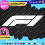 Fits Formula One 1 Decal Sticker Vinyl Legend Grand Prix Race Racing F1 Car - Image 15