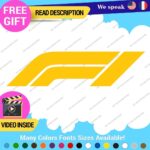 Fits Formula One 1 Decal Sticker Vinyl Legend Grand Prix Race Racing F1 Car - Image 16