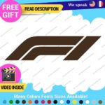 Fits Formula One 1 Decal Sticker Vinyl Legend Grand Prix Race Racing F1 Car - Image 20