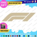 Fits Formula One 1 Decal Sticker Vinyl Legend Grand Prix Race Racing F1 Car - Image 21