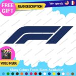 Fits Formula One 1 Decal Sticker Vinyl Legend Grand Prix Race Racing F1 Car - Image 6