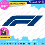 Fits Formula One 1 Decal Sticker Vinyl Legend Grand Prix Race Racing F1 Car - Image 7