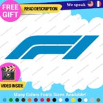 Fits Formula One 1 Decal Sticker Vinyl Legend Grand Prix Race Racing F1 Car - Image 8