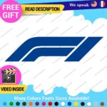 Fits Formula One 1 Decal Sticker Vinyl Legend Grand Prix Race Racing F1 Car - Image 9