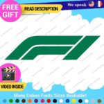 Fits Formula One 1 Decal Sticker Vinyl Legend Grand Prix Race Racing F1 Car - Image 10
