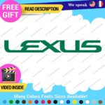 Fits Lexus Decals Stickers Vinyl Sport Racing Car  Truck Race Class SUV Caliper - Image 7