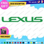 Fits Lexus Decals Stickers Vinyl Sport Racing Car  Truck Race Class SUV Caliper - Image 8