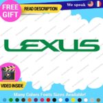 Fits Lexus Decals Stickers Vinyl Sport Racing Car  Truck Race Class SUV Caliper - Image 9